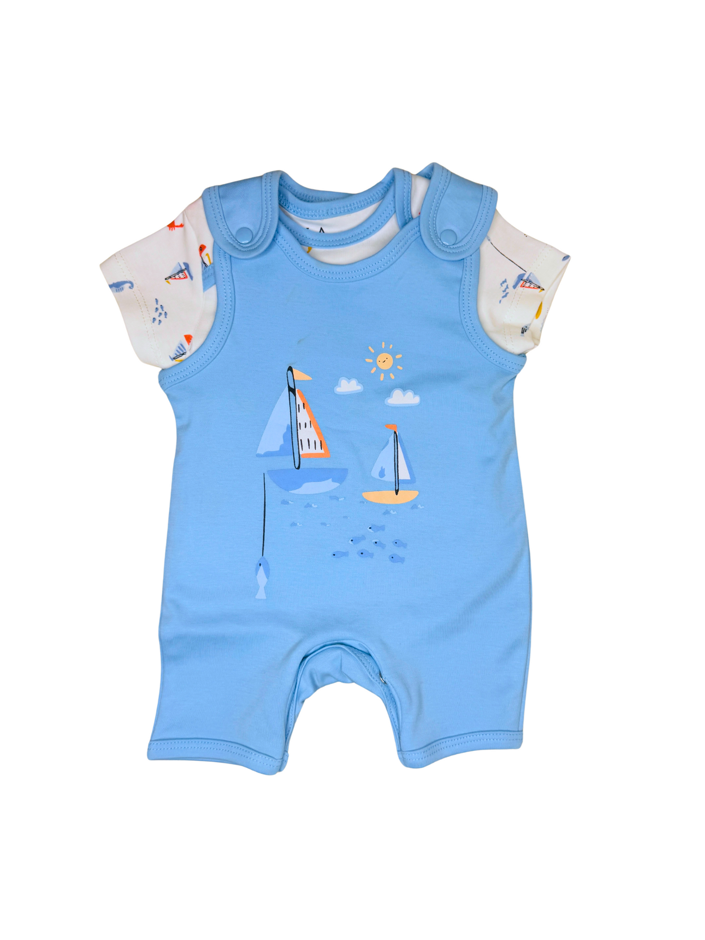 Sail Away Romper Set