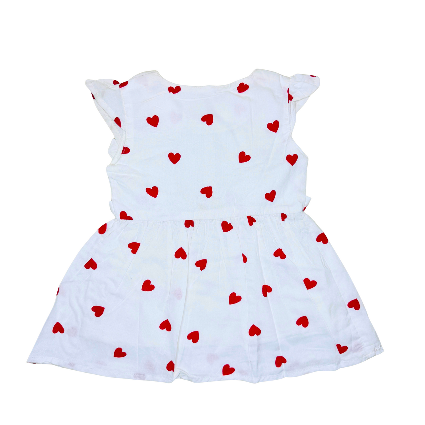 Sweetheart Whirl Cotton Dress