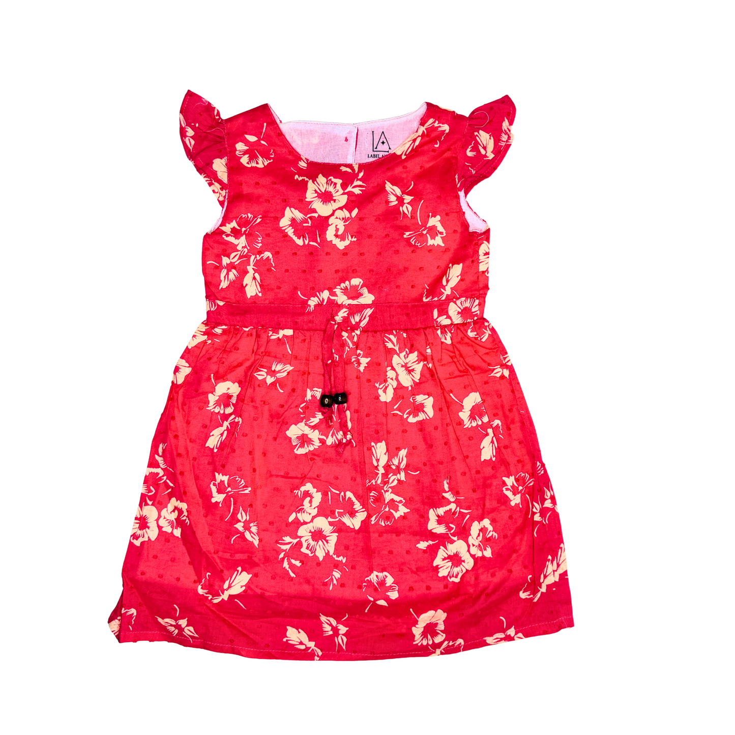 Scarlet Bloom Cotton Dress