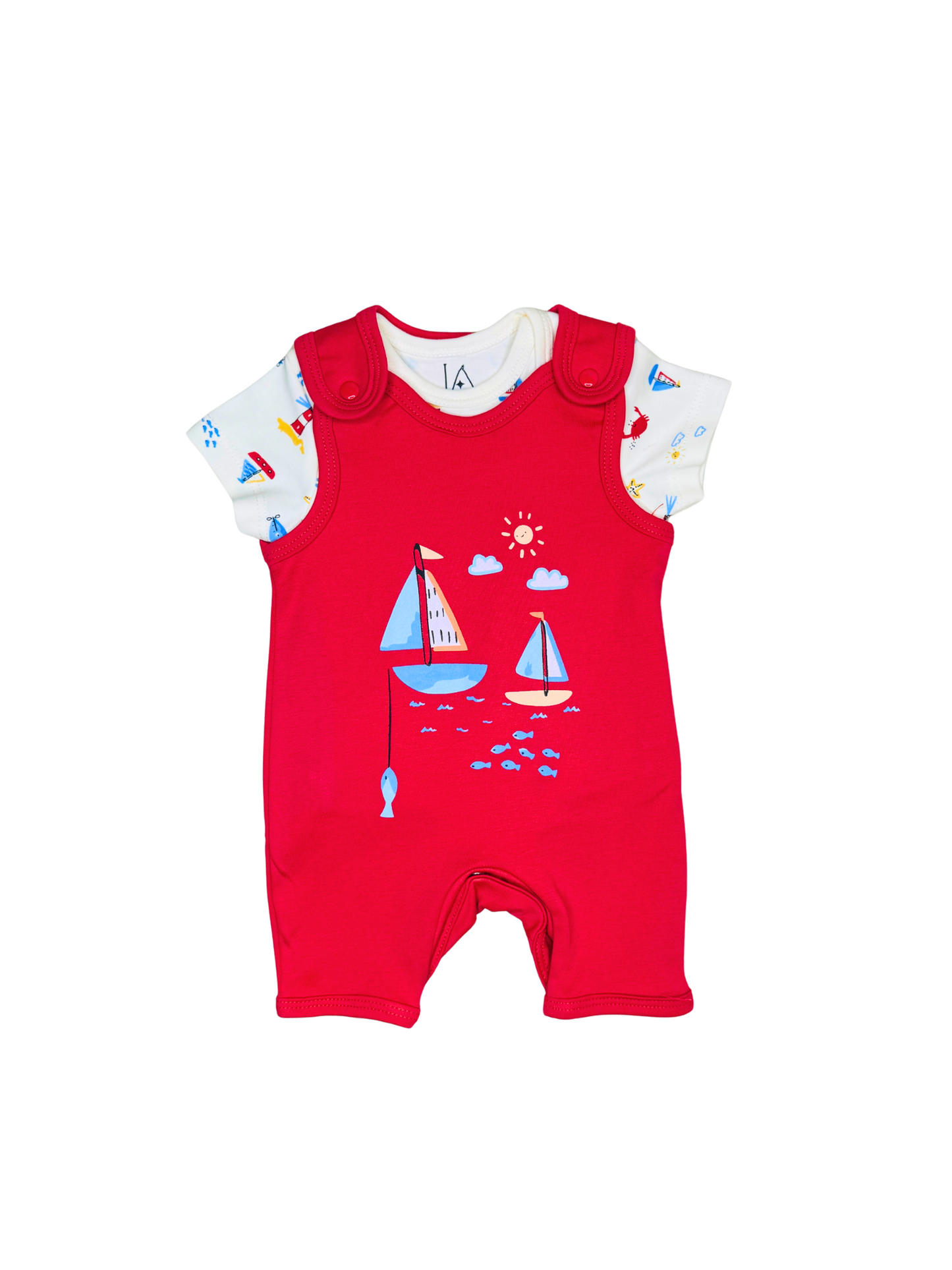 Sail Away Romper Set