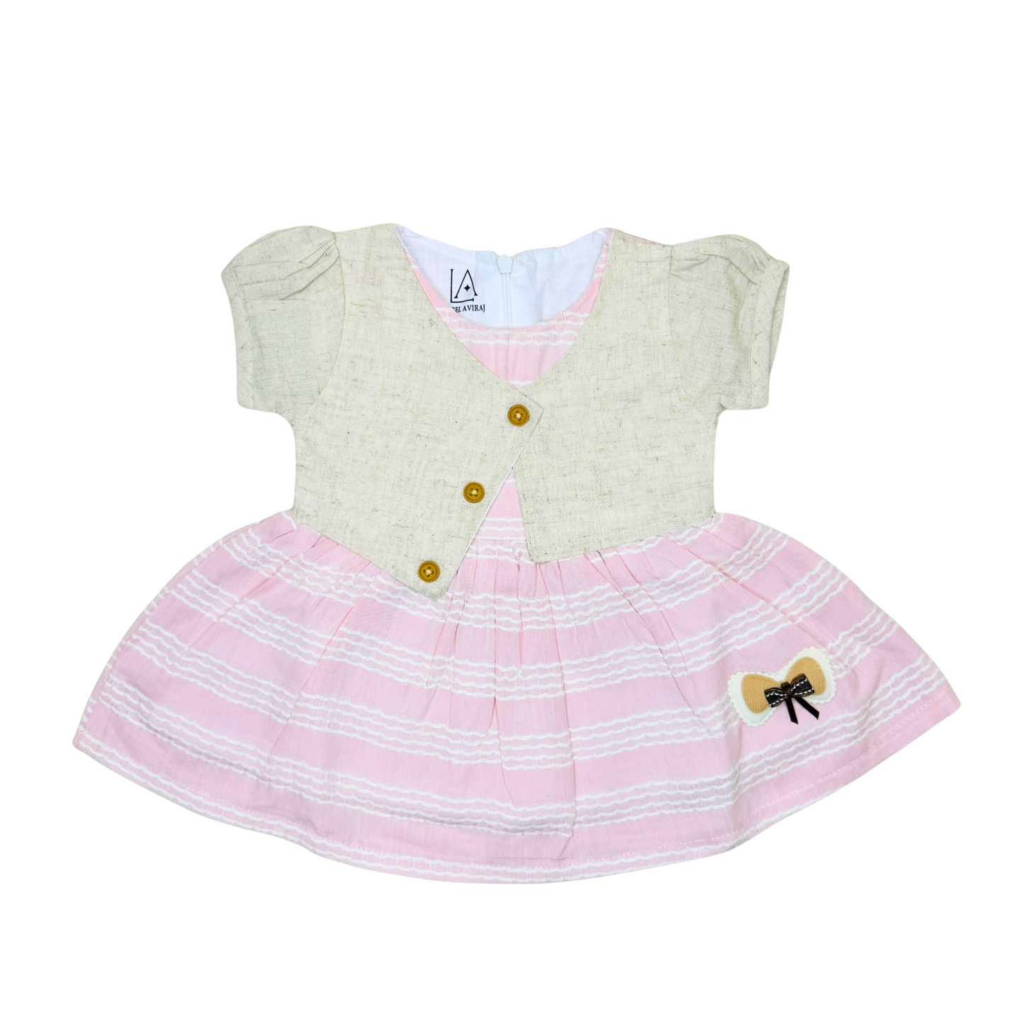 Bow Belle Linen Dress