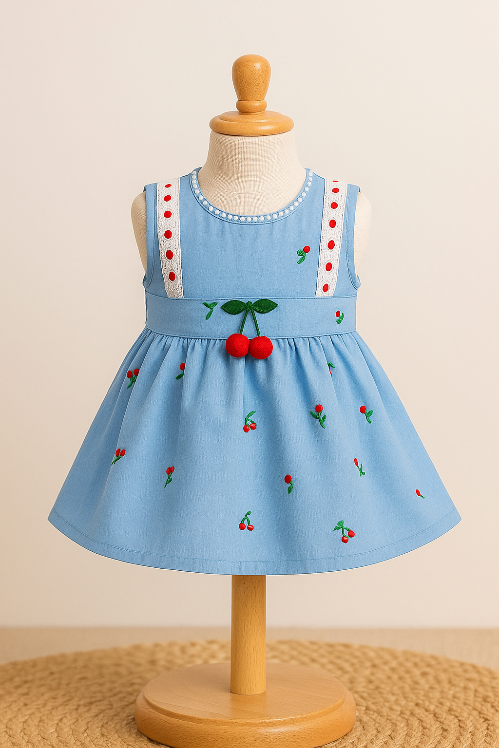 Cherry Bloom Baby Dress