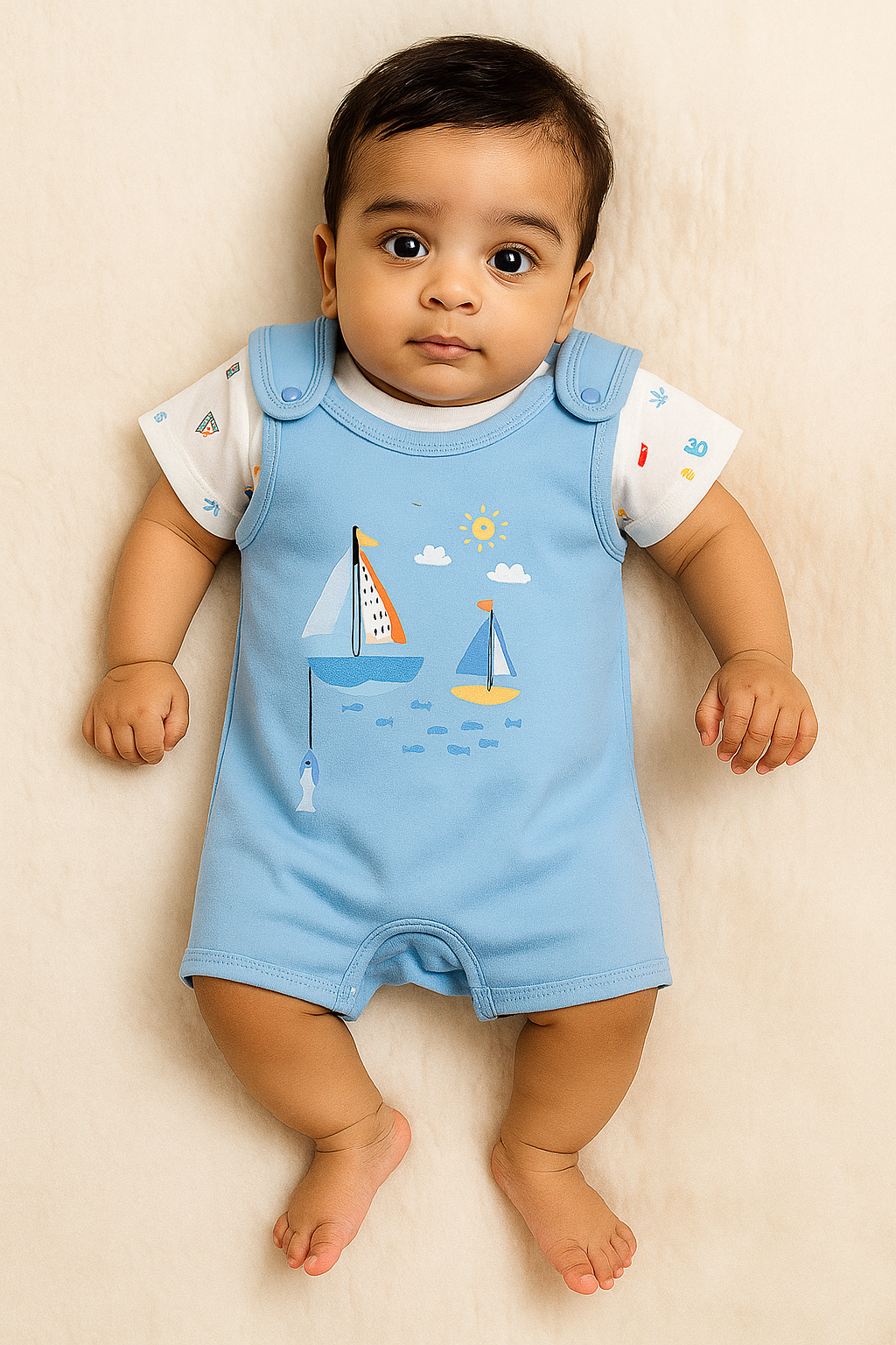 Sail Away Romper Set