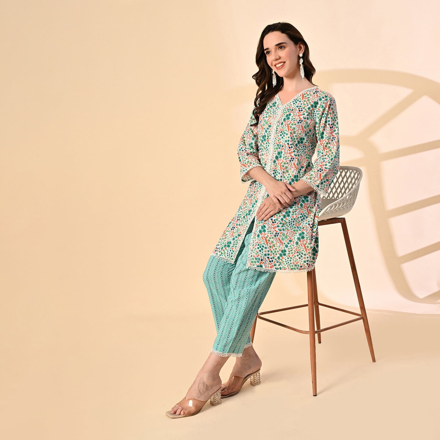 Mint Blossom Co-Ord Set