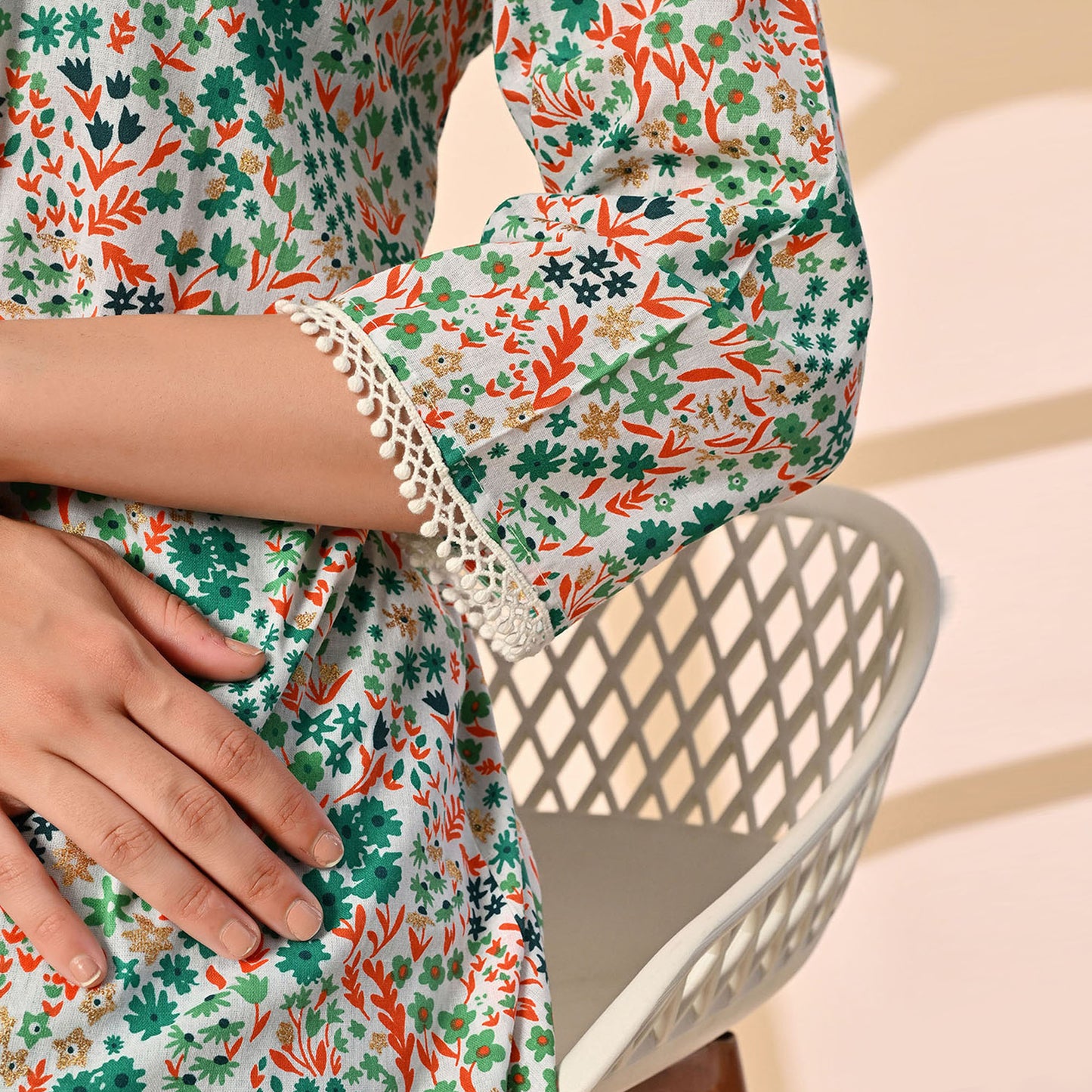 Mint Blossom Co-Ord Set