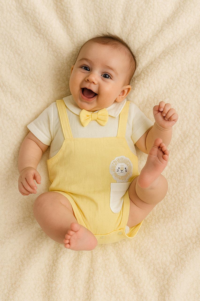 Leo In Linen Romper