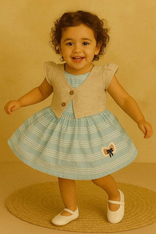 Bow Belle Linen Dress
