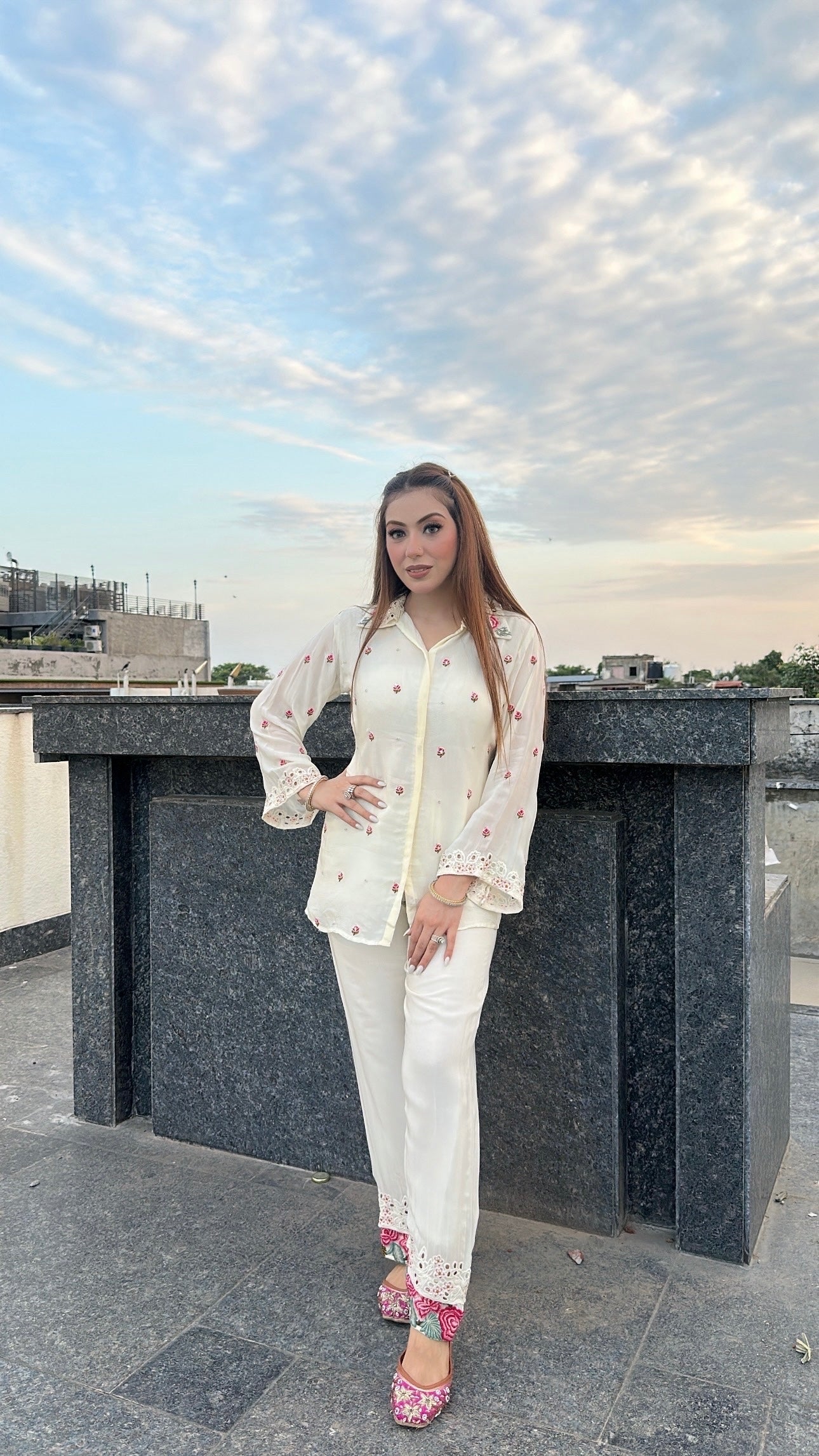 Ivory Blossom Coordset
