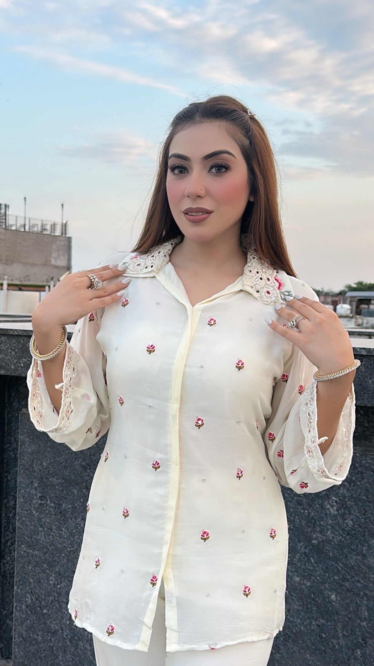 Ivory Blossom Coordset