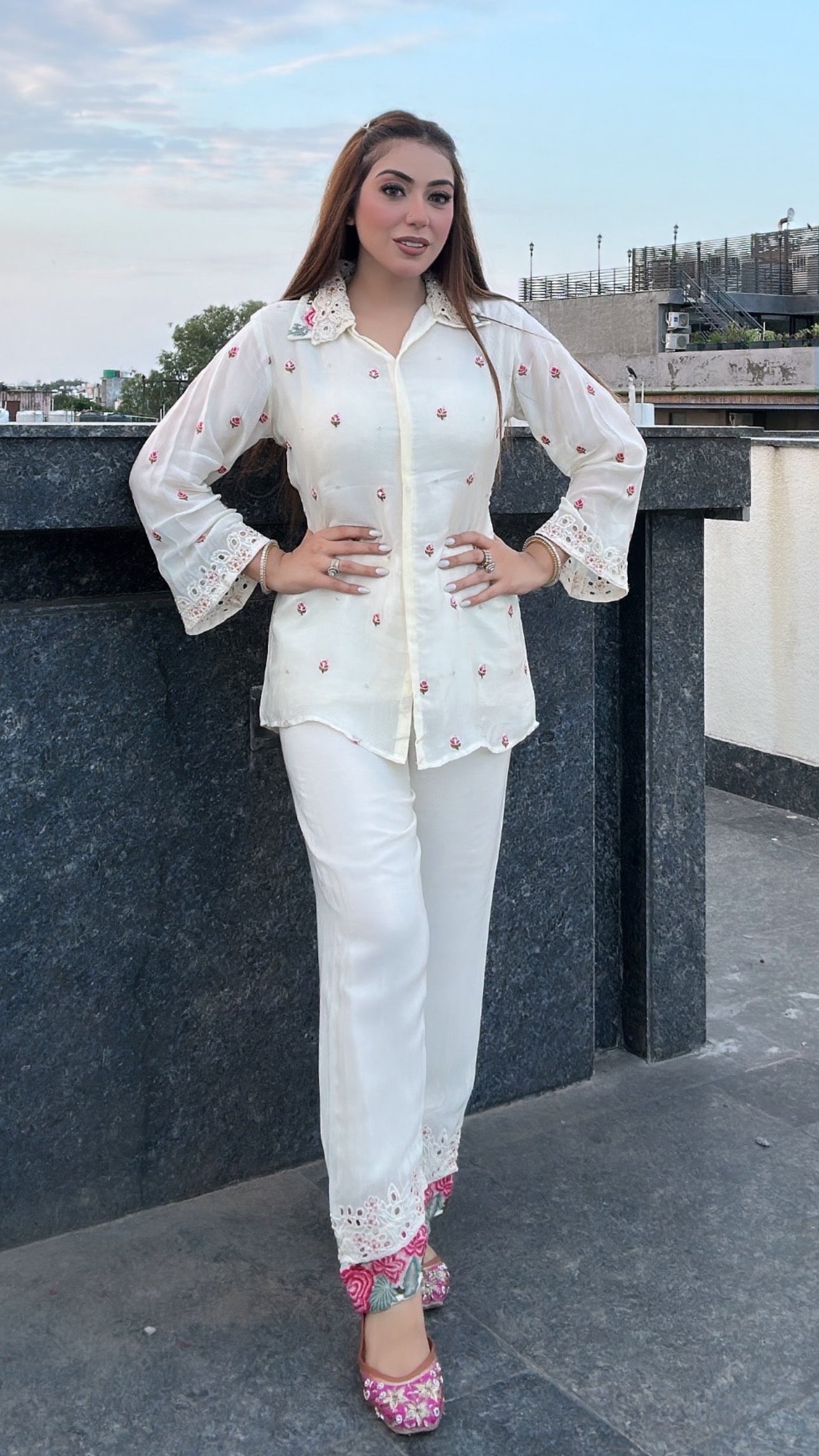 Ivory Blossom Coordset