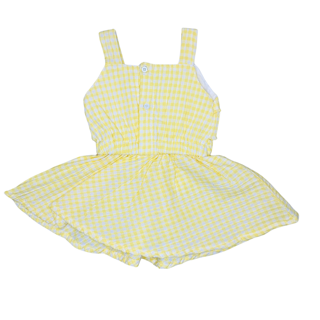 Sunny Check Twirl Dress