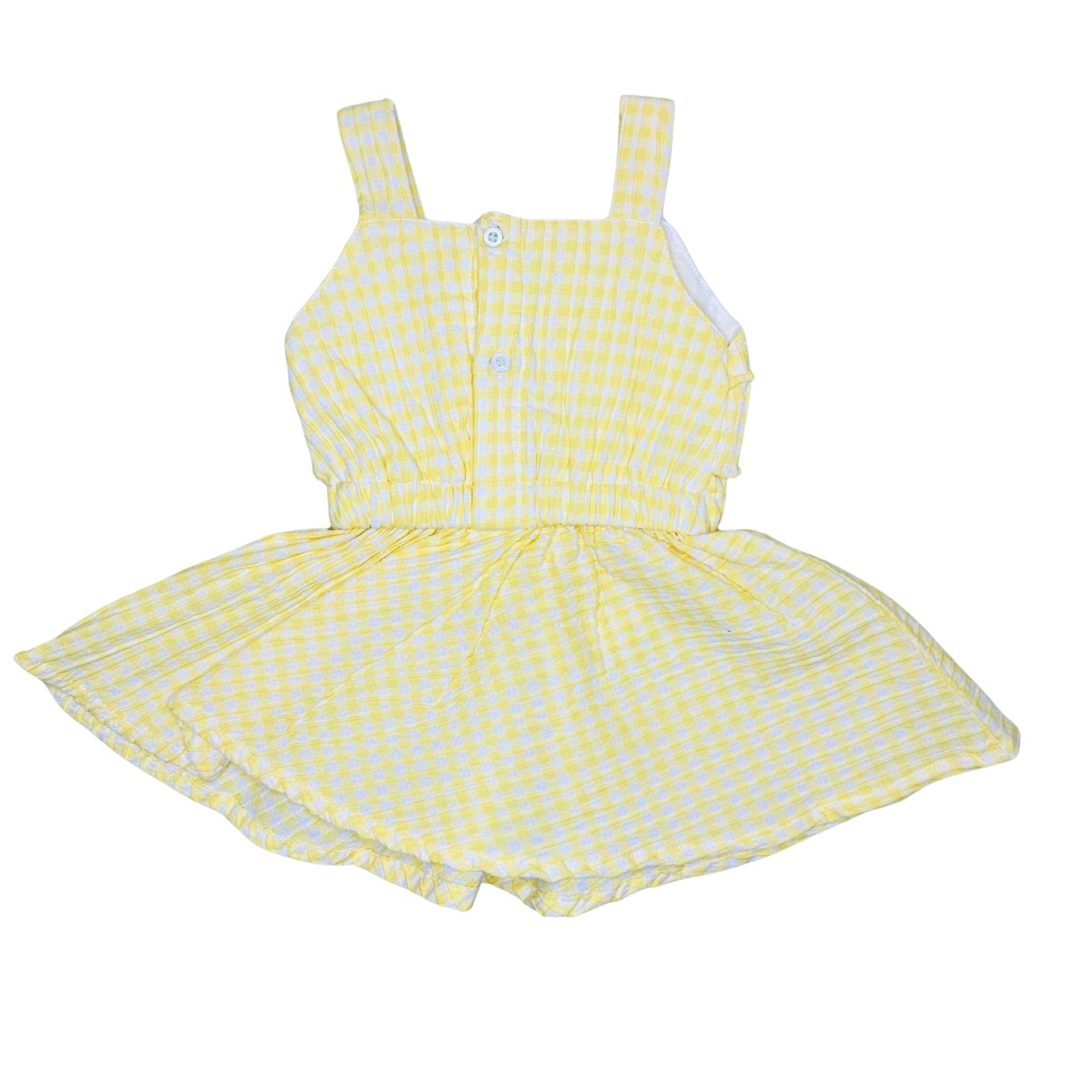 Sunny Check Twirl Dress
