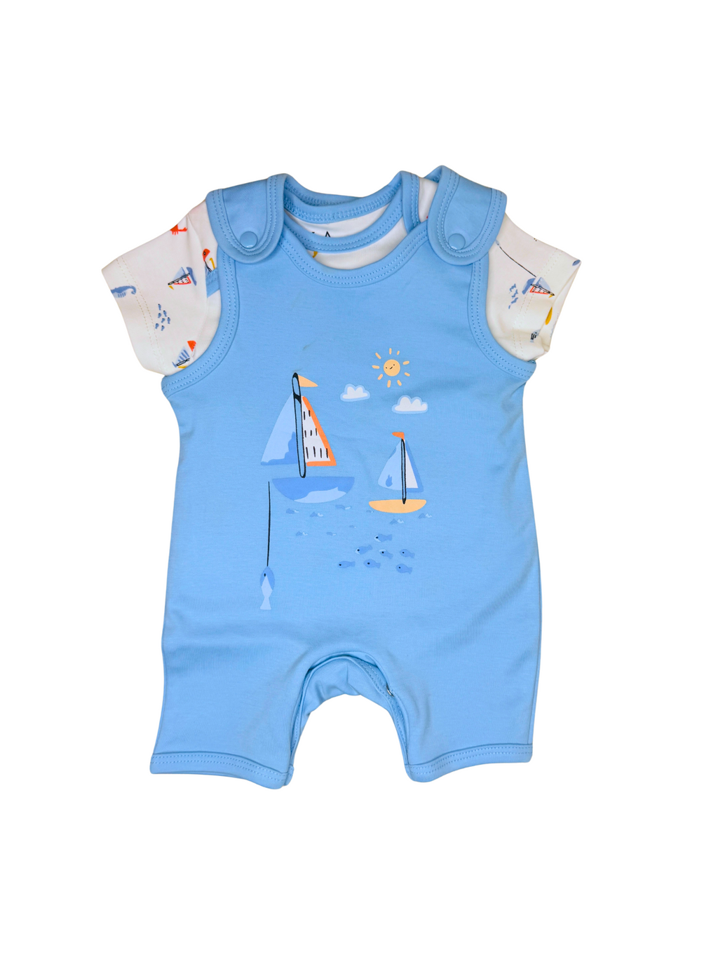 Sail Away Romper Set