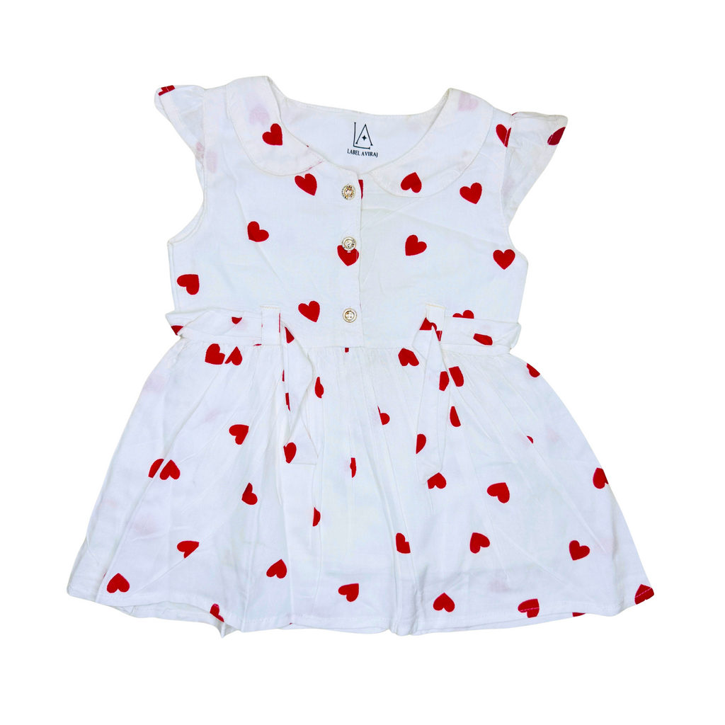 Sweetheart Whirl Cotton Dress