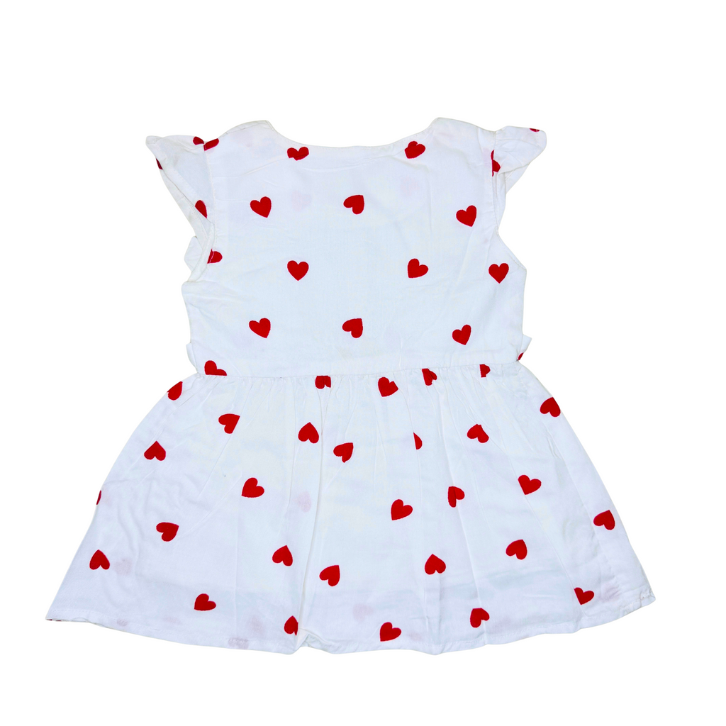 Sweetheart Whirl Cotton Dress