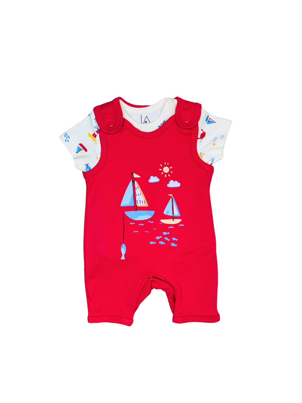 Sail Away Romper Set