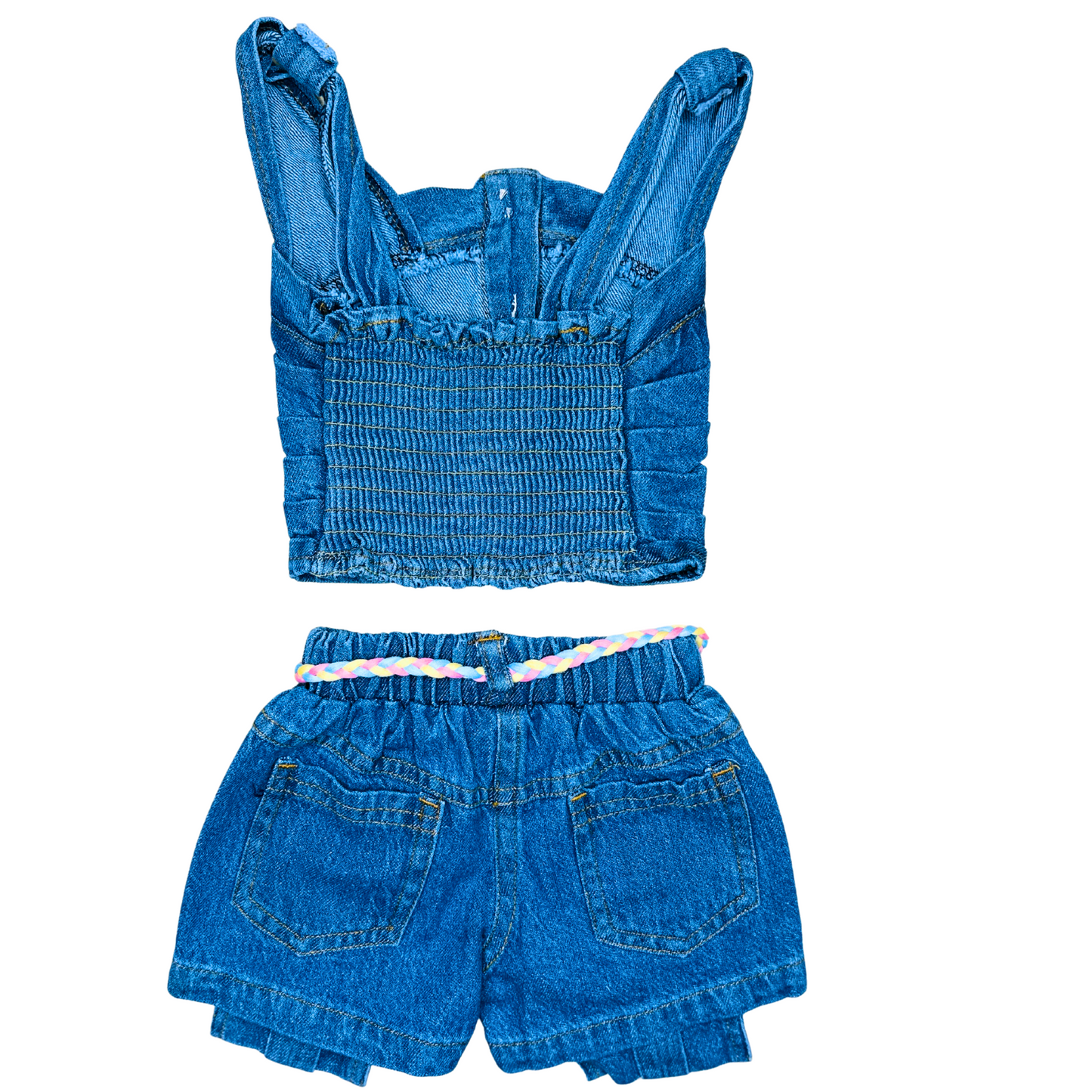 Candy Pop Denim Co-ord set