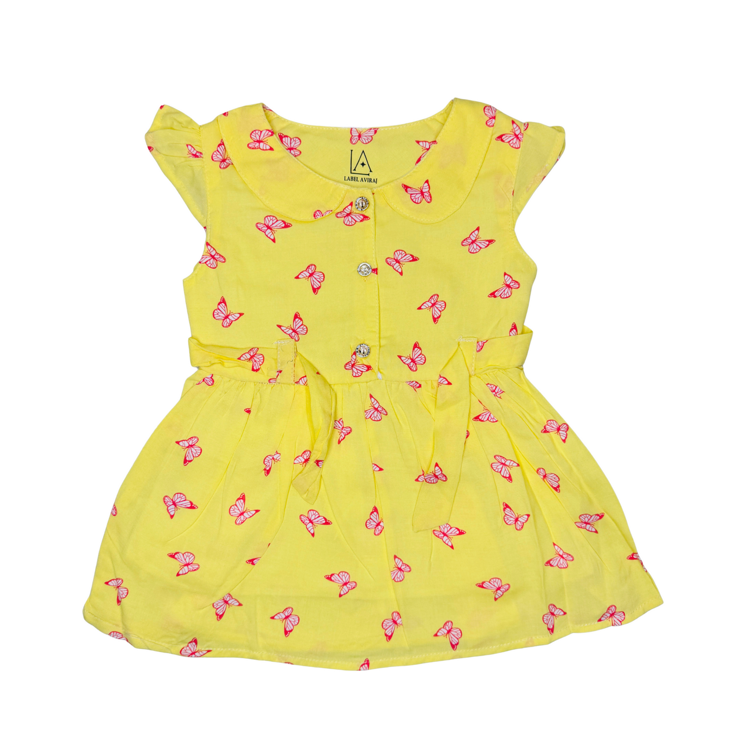 Butterfly Bloom Cotton Dress