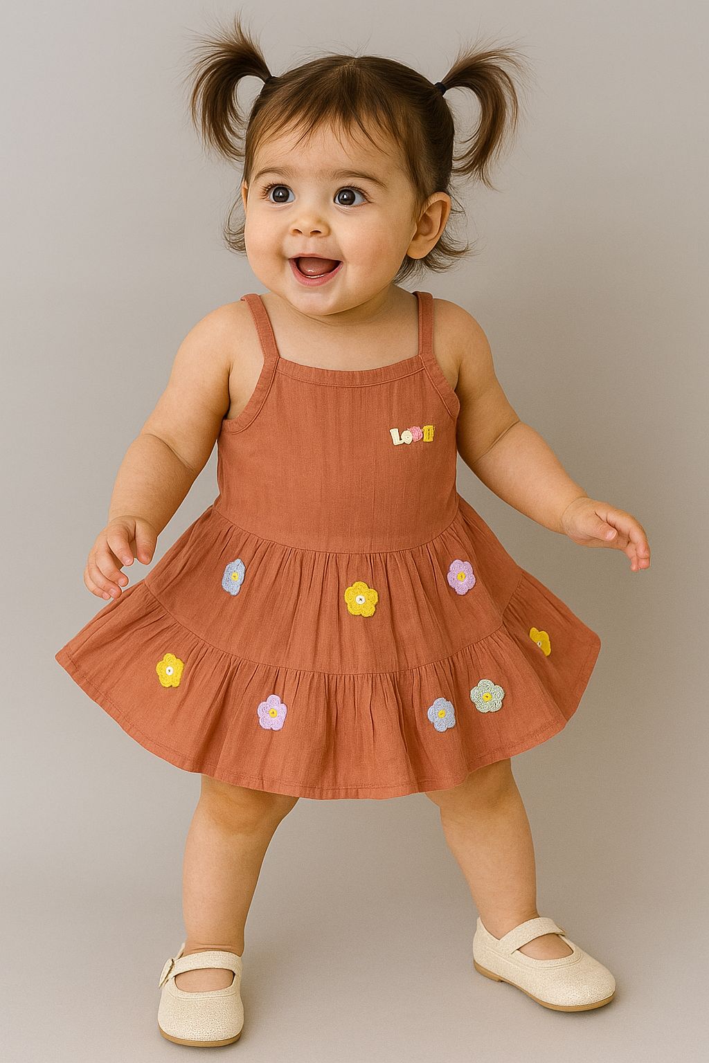 Cotton Candy Bloom Dress