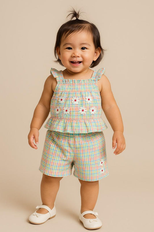 Rainbow Daisy Co-Ord Set